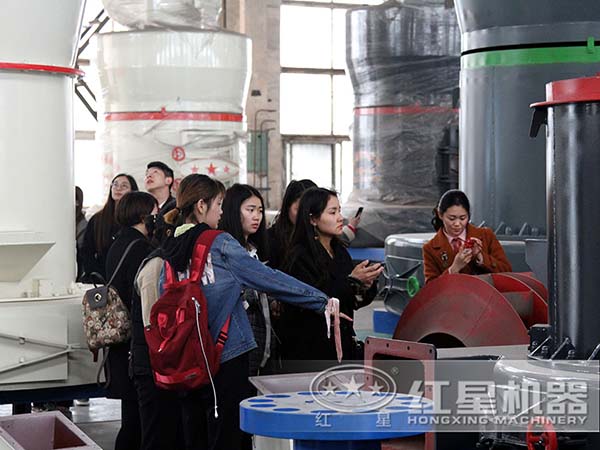玻璃雷蒙磨粉機生產廠家實拍