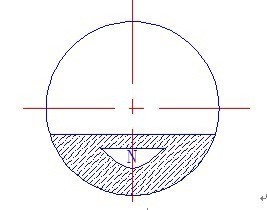N區域內富集大量粗顆粒物料