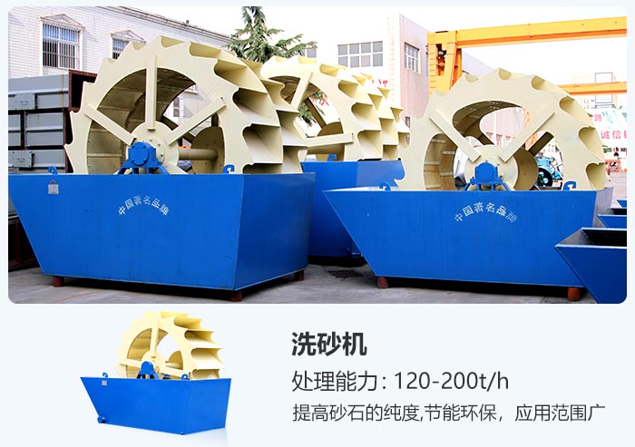 3000噸/天的輪斗式洗砂機(jī)實(shí)拍