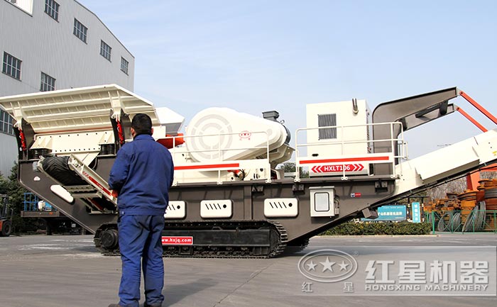 流動型粉砂設備廠區