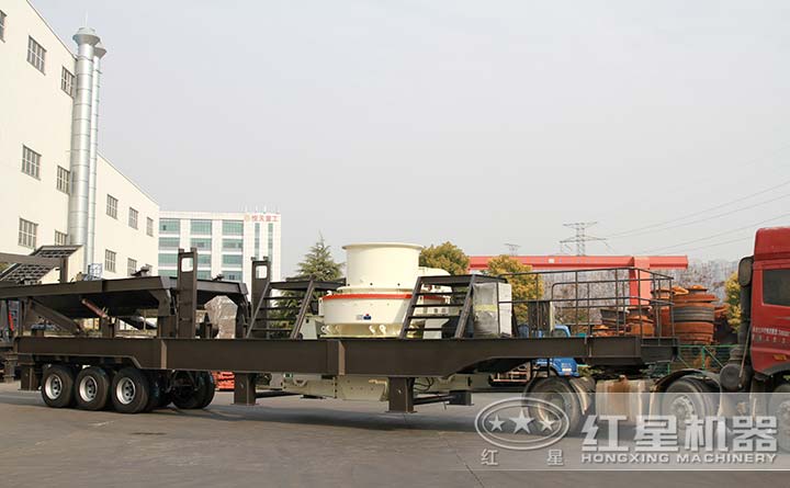 小型移動(dòng)一體式制砂機(jī)