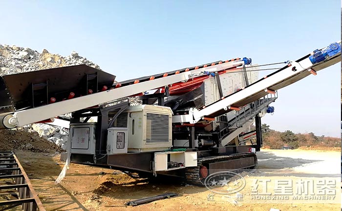 建筑垃圾處理現(xiàn)場